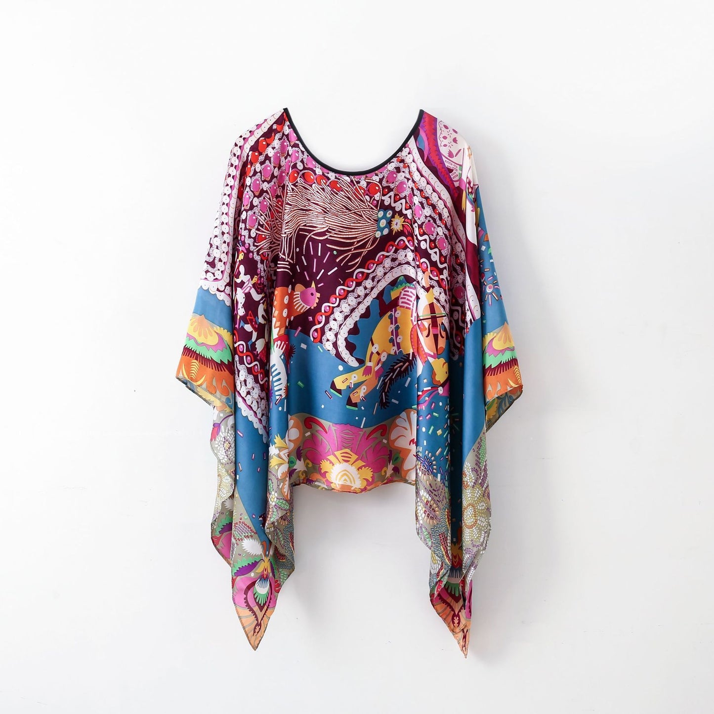 Châle Pullover Multifonctionnel – Écharpe, Vêtement Extérieur et Couverture