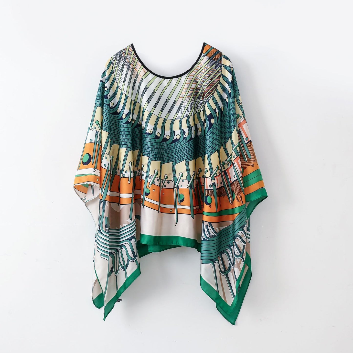 Châle Pullover Multifonctionnel – Écharpe, Vêtement Extérieur et Couverture
