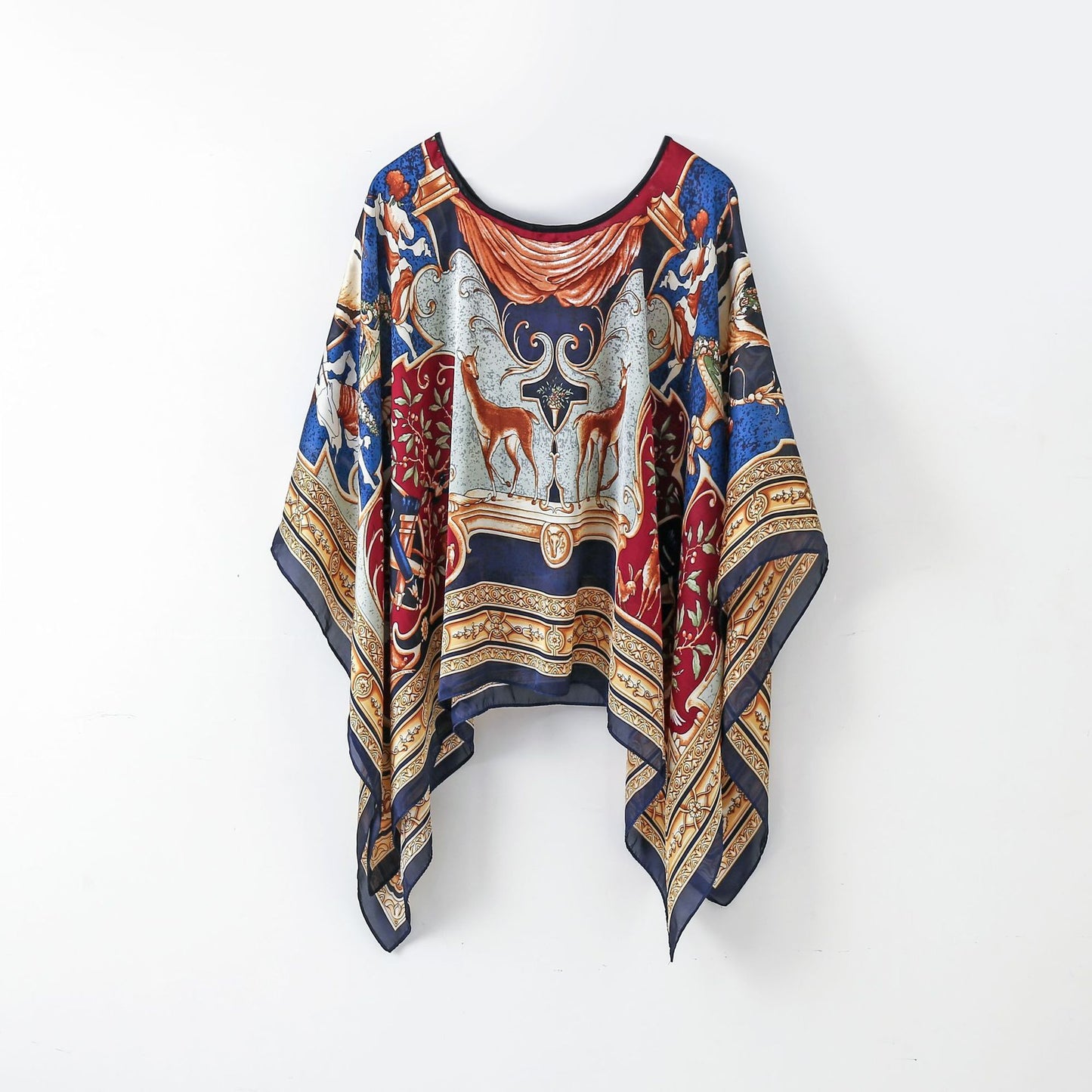 Châle Pullover Multifonctionnel – Écharpe, Vêtement Extérieur et Couverture