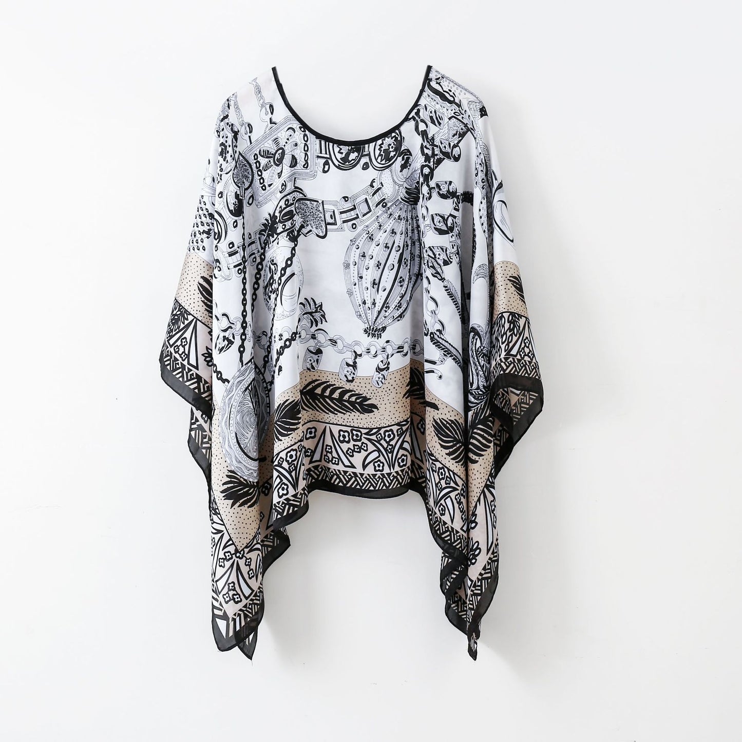 Châle Pullover Multifonctionnel – Écharpe, Vêtement Extérieur et Couverture
