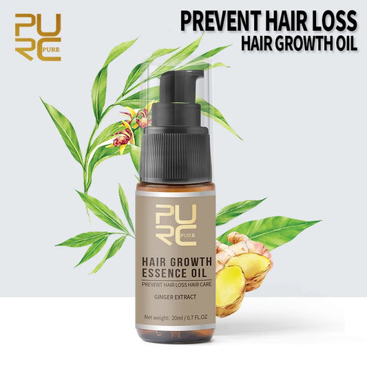 Huile de Croissance Capillaire et Shampoing – Traitement Perte de Cheveux, Produits de Régénération Capillaire pour Hommes et Femmes – Soins des Cheveux